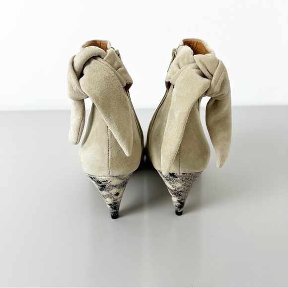 Joie Cloee Tan Suede Ankle Boots size 6 - Picture 2 of 9